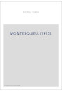 MONTESQUIEU. (1913).