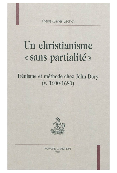 UN CHRISTIANISME "SANS PARTIALITE"