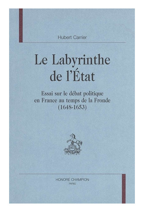 LE LABYRINTHE DE L'ETAT