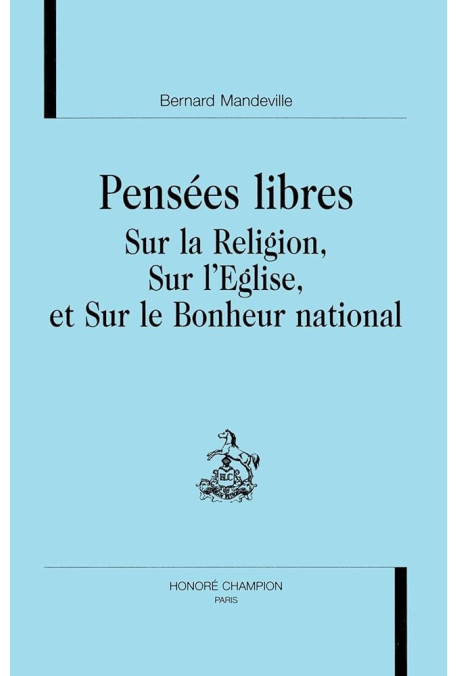 PENSÉES LIBRES