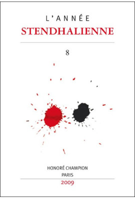 L'ANNÉE STENDHALIENNE N°8 2009