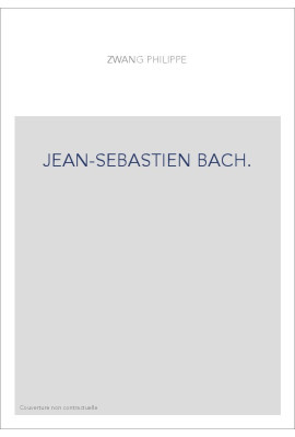 JEAN-SEBASTIEN BACH.