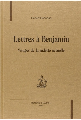 LETTRES À BENJAMIN