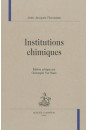 INSTITUTIONS CHIMIQUES