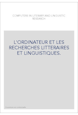 COMPUTERS IN LITERARY AND LINGUISTIC RESEARCH. VOLUME 1