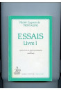 ESSAIS. LIVRE I
