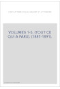 DIX-HUITIEME SIECLE GALANT ET LITTERAIRE. VOLUMES 1-5. (TOUT CE QUI A PARU). (1887-1891).