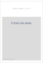 STENDHALIANA.