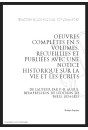 OEUVRES COMPLÈTES