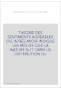 THEORIE DES SENTIMENTS AGREABLES OU, APRES AVOIR INDIQUE LES REGLES QUE LA NATURE SUIT DANS LA DISTRIBUTION DU