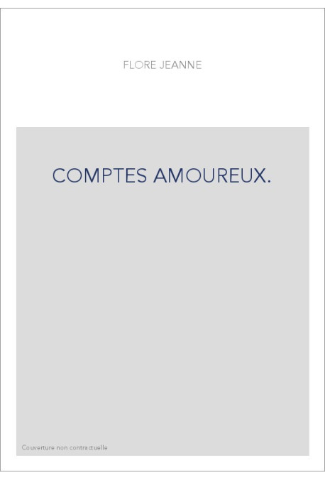 COMPTES AMOUREUX.