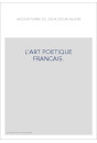 L'ART POETIQUE FRANCAIS.