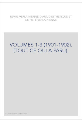 VOLUMES 1-3 (1901-1902). (TOUT CE QUI A PARU).
