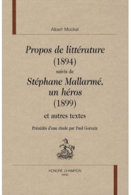 PROPOS DE LITTERATURE (1894)