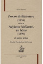 PROPOS DE LITTERATURE (1894)