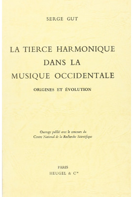 LA TIERCE HARMONIQUE DANS LA MUSIQUE OCCIDENTALE. ORIGINE ET EVOLUTION.
