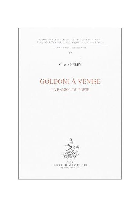 GOLDONI A VENISE