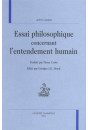 ESSAI PHILOSOPHIQUE CONCERNANT L'ENTENDEMENT HUMAIN