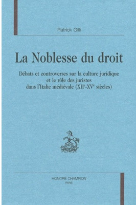 LA NOBLESSE DU DROIT