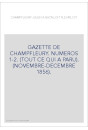 GAZETTE DE CHAMPFLEURY. NUMEROS 1-2. (TOUT CE QUI A PARU). (NOVEMBRE-DECEMBRE 1856).