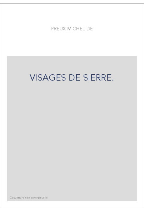 VISAGES DE SIERRE.