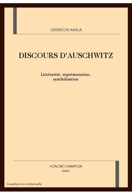 DISCOURS D'AUSCHWITZ