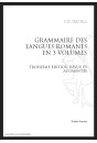 GRAMMAIRE DES LANGUES ROMANES