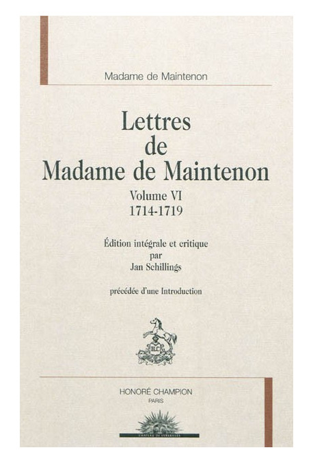 LETTRES. VI- 1714-1719