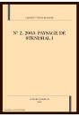 L'ANNEE STENDHALIENNE N°2 2003.  PAYSAGE DE STENDHAL / 1
