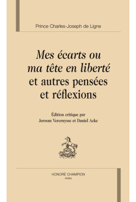 MES ECARTS OU MA TETE EN LIBERTE ET AUTRES PENSEES ET REFLEXIONS