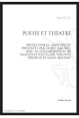 OEUVRES COMPLETES X. POESIE ET THEATRE