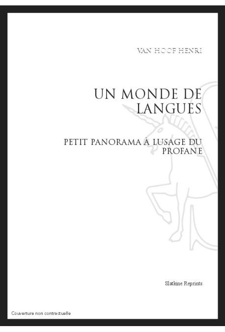 UN MONDE DE LANGUES