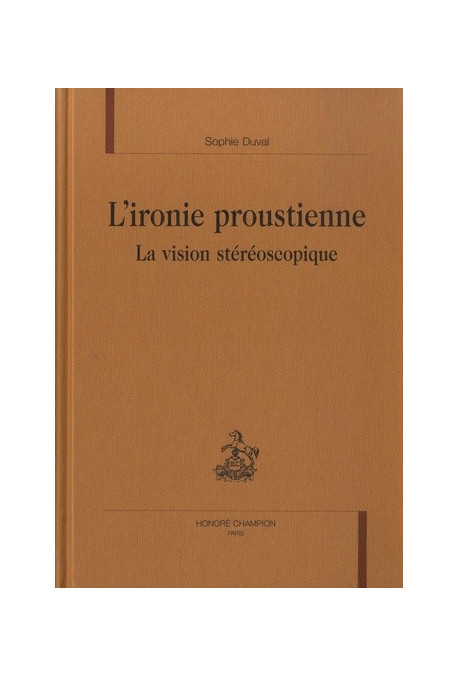 L'IRONIE PROUSTIENNE