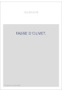 FABRE D'OLIVET.