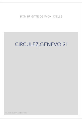 CIRCULEZ,GENEVOIS!
