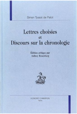 LETTRES CHOISIES ET DISCOURS SUR LA CHRONOLOGIE