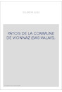PATOIS DE LA COMMUNE DE VIONNAZ (BAS-VALAIS).