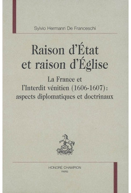 RAISON D'ETAT ET RAISON D'EGLISE