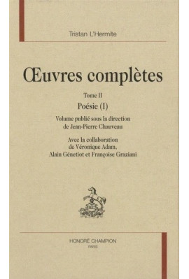 OEUVRES COMPLETES TOME II POESIE I