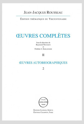 CONFESSIONS ET DOCUMENTS AUTOBIOGRAPHIQUES