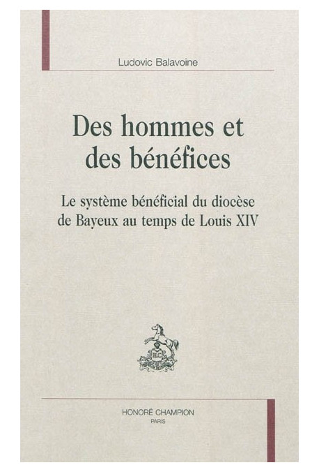 DES HOMMES ET DES BÉNÉFICES