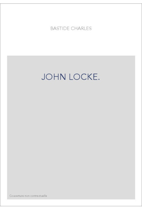 JOHN LOCKE.