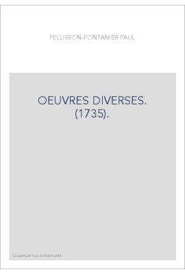 OEUVRES DIVERSES. (1735).