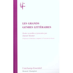 LES GRANDS GENRES LITTERAIRES