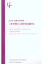 LES GRANDS GENRES LITTERAIRES