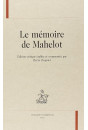 LE MEMOIRE DE MAHELOT