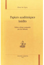PAPIERS ACADEMIQUES INEDITS