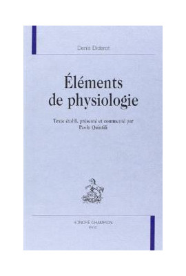 ELEMENTS DE PHYSIOLOGIE
