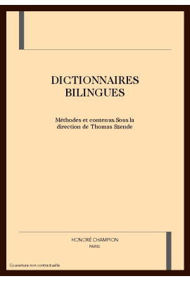 DICTIONNAIRES BILINGUES