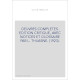 OEUVRES COMPLETES. EDITION CRITIQUE, AVEC NOTICES ET GLOSSAIRE PAR L. THUASNE. (1923).